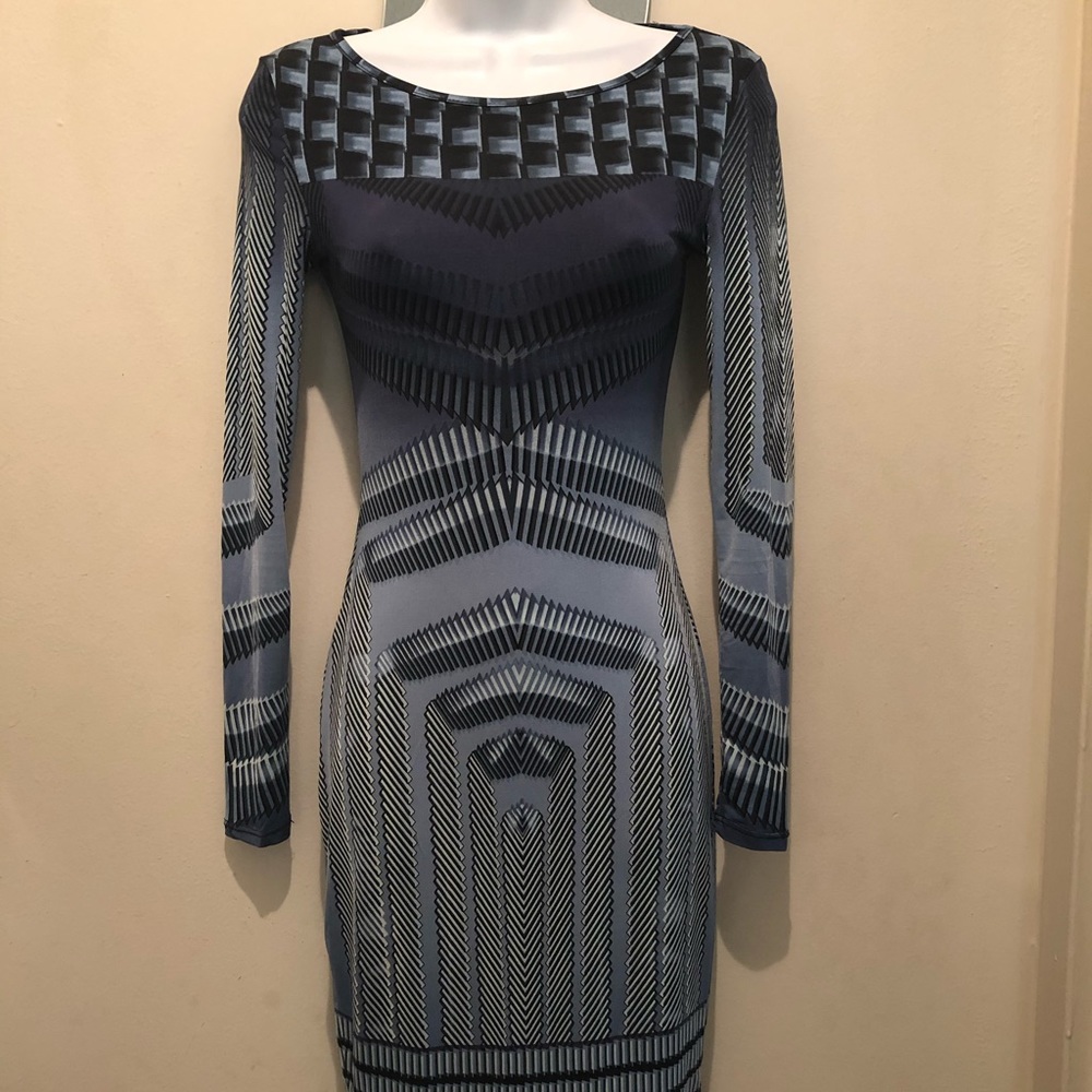 TopShop long sleeve BodyCon Dress